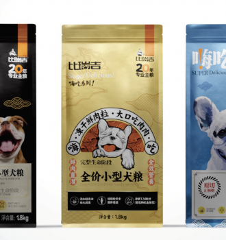 Pet foods packaging